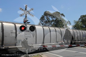 Kelly Street rail crossing, Scone.