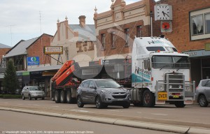 Trucks and pedestrian friendly environments not compatible
