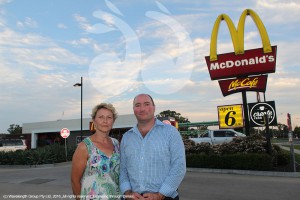 Yela and Phil Wilson, owners of Scone McDonald's describe the RMS plans for the bypass as disasterous