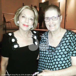 Inspiring Editors: Ita Buttrose and Rhonda Turner at a Cure Brain Cancer Foundation function in Sydney