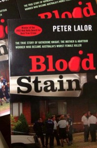 "Blood Stain", by Peter Lalor based on the story of Katherine Knight. Image kindly provided by Dane Millerd.