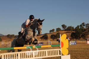 Stuart Tinney riding Pluto Mio at the Scone Horse Trials