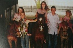 The Inglis family shared a love of horses