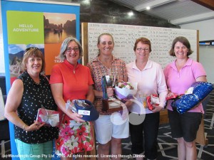 Scone Ladies Golf Open: Debbie Cooper winner of division 1, Hely Vandenbruggen runner up scratch, Dom Kelly winner scratch, Narelle Rutter winner division 2 and Sarah Brooks winner division 3.