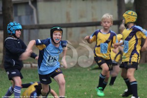 Having fun at the second Try Rugby night: Ted Saunders, Flynn Tor, James Xxxx and Andrew Crowther