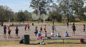 More than 120 children will take to the Scone netball courts for some school holiday fun today and tomorrow.