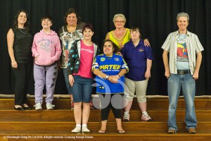 Performers from Showstoppers Baihe Butcher, Leah Cameron, Suzy Carneiro, Amy Ray, Shirnia Adams, Jill Hamling, Kiera Elphinstone and Andrew Davies