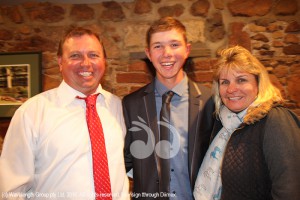 Proud Parents: Brad Wamsley, Young Achiever - Joe Wamsley and Sam Wamsley.