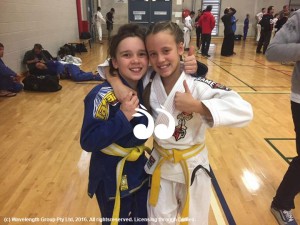 Ma Kelaher and Iris Flaherty competed at the Brazilian Jiu Jitsu NSW Autumn Cup.
