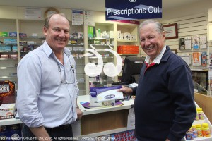 It Saves Lives: Scott White and John Kevins recommend people over 40 grab the bowel screen kit before the end of May.