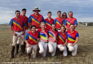 Two Winning Teams: Back row: Stephen Sinderberry, Josh Barnett, Matt Whitby, Michael Hockings, Joe Wamsley, Kaylene Wilson and Brad Wamsley. Front row: Racheal Finlayson, Abby Wilson, Sarah Finlayson, Alane Moore and Lauren Hunt.