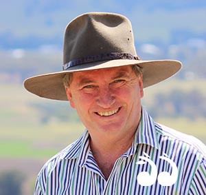 Barnaby Joyce remains in the seat.