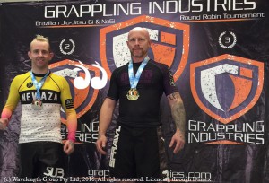Rod Eadie won the gold medal in the no gi master advanced division at the tournament on thee weekend. Silver went to Marty Curran.