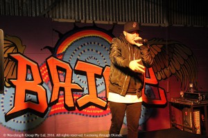 Nooky performed at the Scone Youth Centre as part of NAIDOC celebrations.