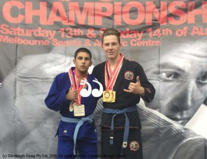 Lochlan Eadie won two golds and two bronze at the Australian Brazilian Jiu Jitsu championships on the weekend.