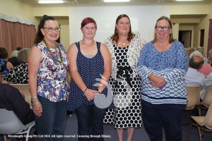 Relatives of Ben Hall: Glenda Stace, Janet Butters, Matilda Miller and Cheryl Ham.