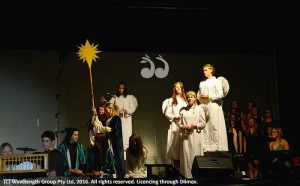 The Christmas pageant at St Joseph's High School, Aberdeen. Photo by Jackson Barry.