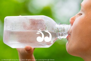 People are encouraged to stay hydrated during the hot weather.