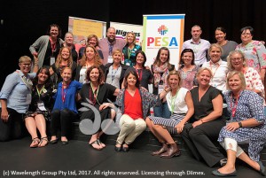 Local teachers join together: Back: Natalie Smith, Andrea Burns, Jane Callinan, Adam Johnston, Sally Hagley, Nate Atkinson, unknown and Kathy Burns, Middle: Marika Eveleigh, Johanna Teague, Samantha Cockerill, Michelle Lovegrove, Lizz Hickey, Liz Leman, Hannah Hunt and Lyn Redding. Front: Pauline Carrigan, Kim Wilson, Katrina Hodgson, Elizabeth Bate, Michelle Harris, Felicity Dowdell, Katherine Davidson and Kirsty Hails.