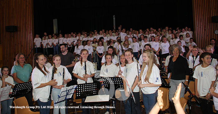 The Grand Finale gathering of the Kia Ora Youth music camp for 2017.