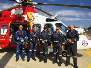 Crew at the opening of the Tamworth base extensions.