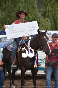 Sam Webb from Tumut was crowned this year's King of the Ranges in Murrurundi.