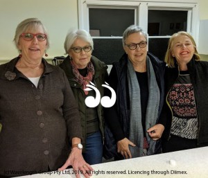 Four o the six founding members of Concerned Women of the Upper Hunter: Pammie Seccombe, Jane Sullivan, Hanna Kay and Janie Jordan