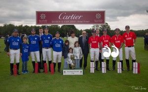 Scone after their win in the semi finals against Kings Power. Scone players L-R: David Paradice, James Beim, Nicolas Pieres and James Harper.